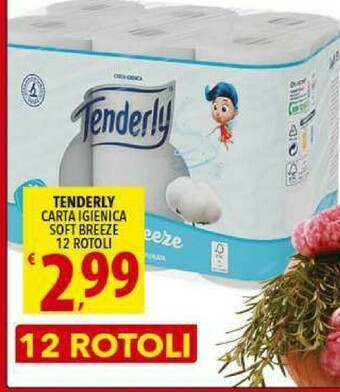 Iper Triscount Tenderly Carta igienica offerta