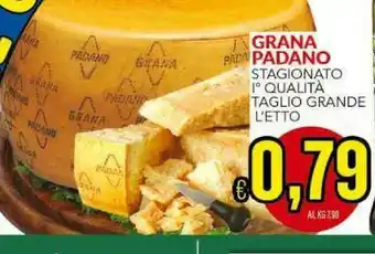 Iper Triscount Grana Padano Formaggio offerta