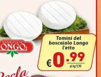Gros Tomini Formaggio offerta