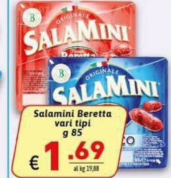Gros Beretta Salame offerta