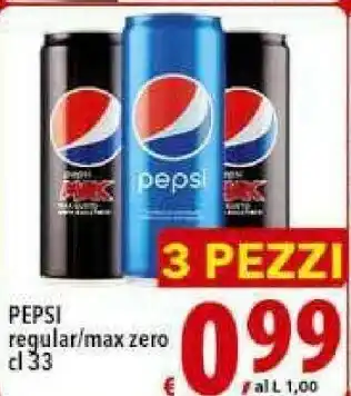Iper Triscount Pepsi Bevande analcoliche offerta