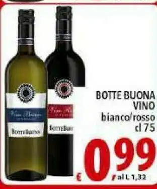 Iper Triscount Botte buona Vino offerta