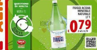 Gros Fiuggi Acqua offerta