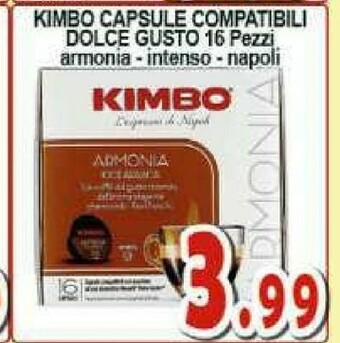 Gros Kimbo Cialde caffè offerta