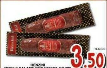 Gros Renzini Salame offerta
