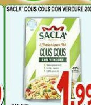 Gros Saclà Cous cous offerta