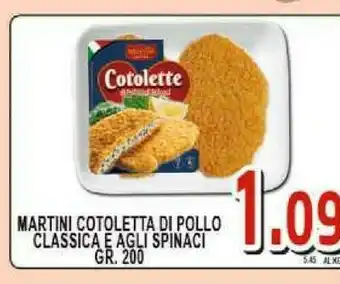 Gros Martini Cotolette di pollo offerta