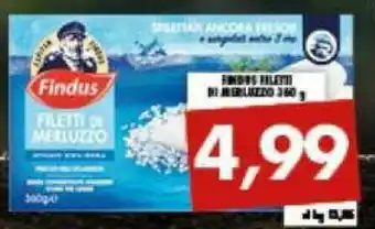 MA Supermercati Findus Filetti di merluzzo offerta