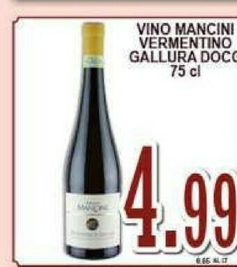 Gros Mancini Vino bianco offerta