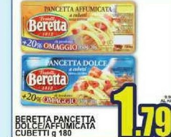 Gros Beretta Pancetta offerta
