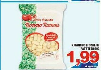 Gros Gnocchi di patate offerta