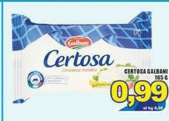 Gros Galbani Certosa offerta