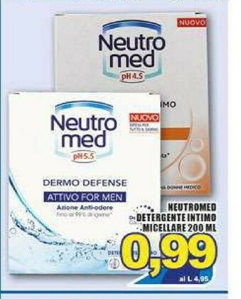 Gros Neutro Med Detergente intimo offerta