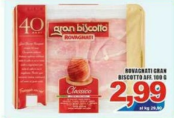 Gros Rovagnati Prosciutto cotto offerta