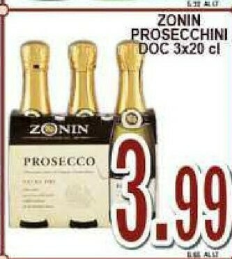 Gros Zonin Prosecco offerta