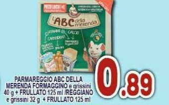 Sacoph Parmareggio Snack offerta