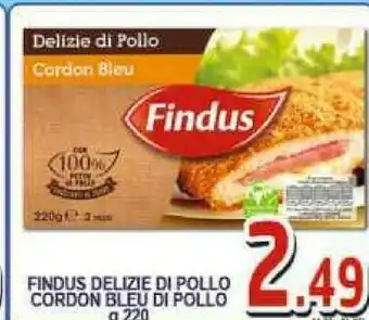 Sacoph Findus Cordon bleu offerta