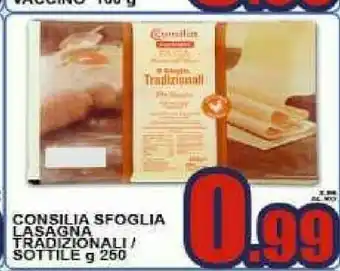 Sacoph Consilia Lasagne offerta