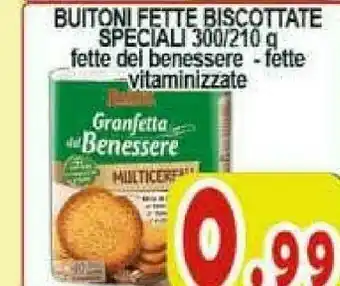 Sacoph Buitoni Fette biscottate offerta