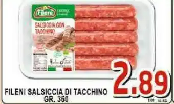 Sacoph Fileni Salsicce offerta
