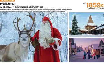 ROVANIEMI LAPPONIA - IL MONDO DI BABBO NATALE