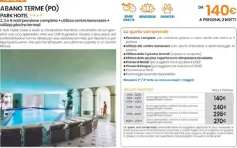 ABANO TERME (PD) PARK HOTEL