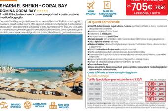 Eurospin SHARM EL SHEIKH - CORAL BAY DOMINA CORAL BAY offerta