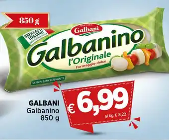 Coop GALBANI Galbanino 850 g offerta