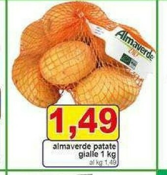 Gros Almaverde Patate Gialle 1000 G offerta