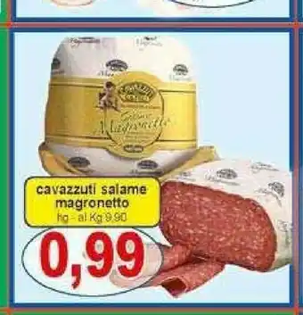 Cavazzuti Salame Magronetto