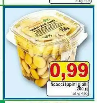 Gros Ficacci Lupini Gialli 200 G offerta