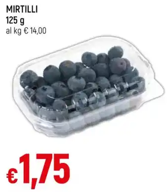 Famila Superstore MIRTILLI 125 g offerta