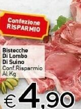 Crai Bistecche Di Lombo Di Suino offerta