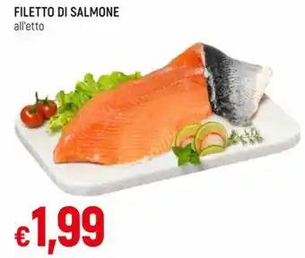Famila Superstore FILETTO DI SALMONE all'etto offerta