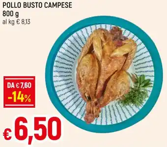 Famila Superstore POLLO BUSTO CAMPESE 800 g offerta