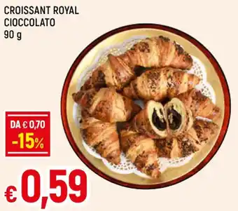 CROISSANT ROYAL SFORNAMORE CIOCCOLATO 90 g