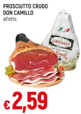 PROSCIUTTO CRUDO DON CAMILLO all'etto