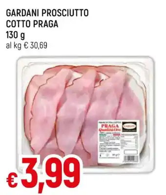 Famila Superstore GARDANI PROSCIUTTO COTTO PRAGA 130 g offerta