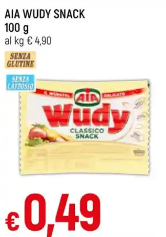 Famila Superstore AIA WUDY SNACK 100 g offerta