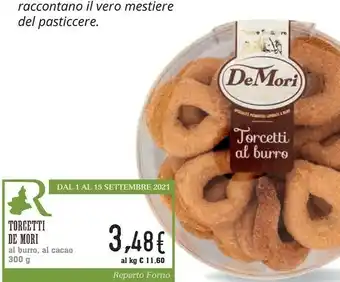 Conad Superstore Conad Torcetti De Mori Al Burro, Al Cacao offerta