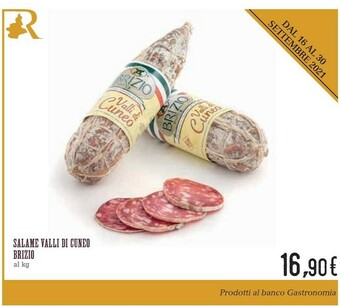 Conad Superstore Brizio Salame Valli Di Cuneo offerta