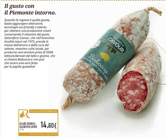 Salumificio Cavour Salame Bisboccia