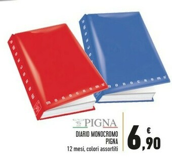 Pigna Diario Monocremo 12 Mesi