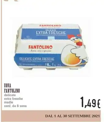 Conad Fantolino Uova offerta