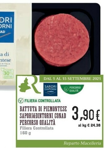 Conad Conad Sapori&dintorni Battuta Di Piemontese offerta