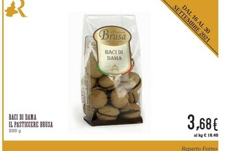 Conad Il Pasticcere Brusa Baci Di Dama 200 G offerta