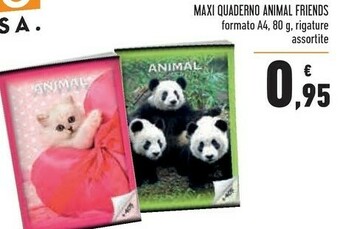 Animal Friends Maxi Quaderno