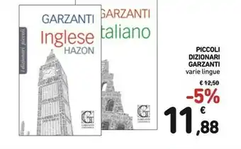 Garzanti Piccoli Dizionari Inglese Hazon