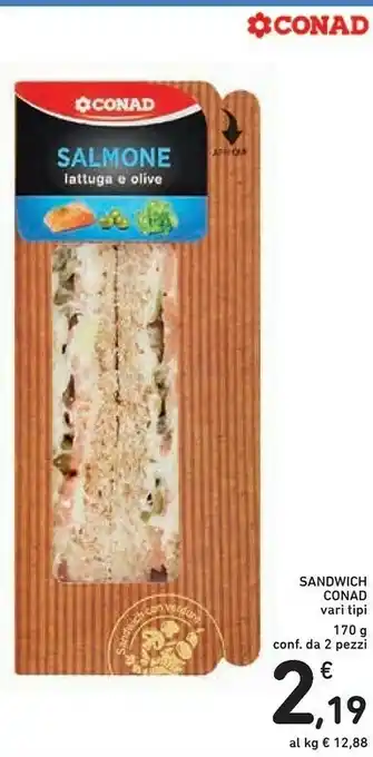 Conad Conad Sandwich offerta