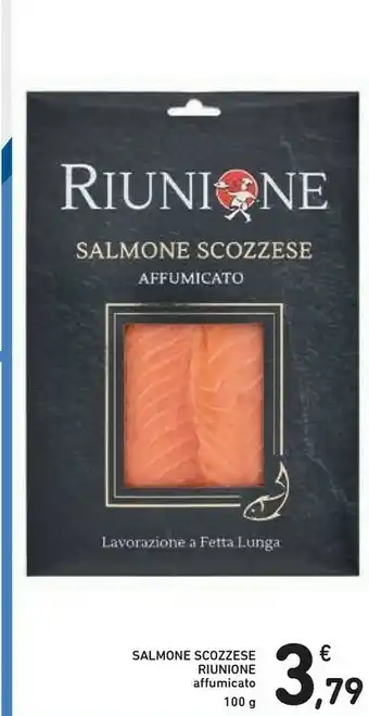 Conad Riunione - Salmone Scozzese Affumicato 100 G(ml) offerta